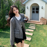 【新款现货放心卖】灰色小香外套ZB111-903-P140K198，女装短外套，浙宝B馆111（原065）