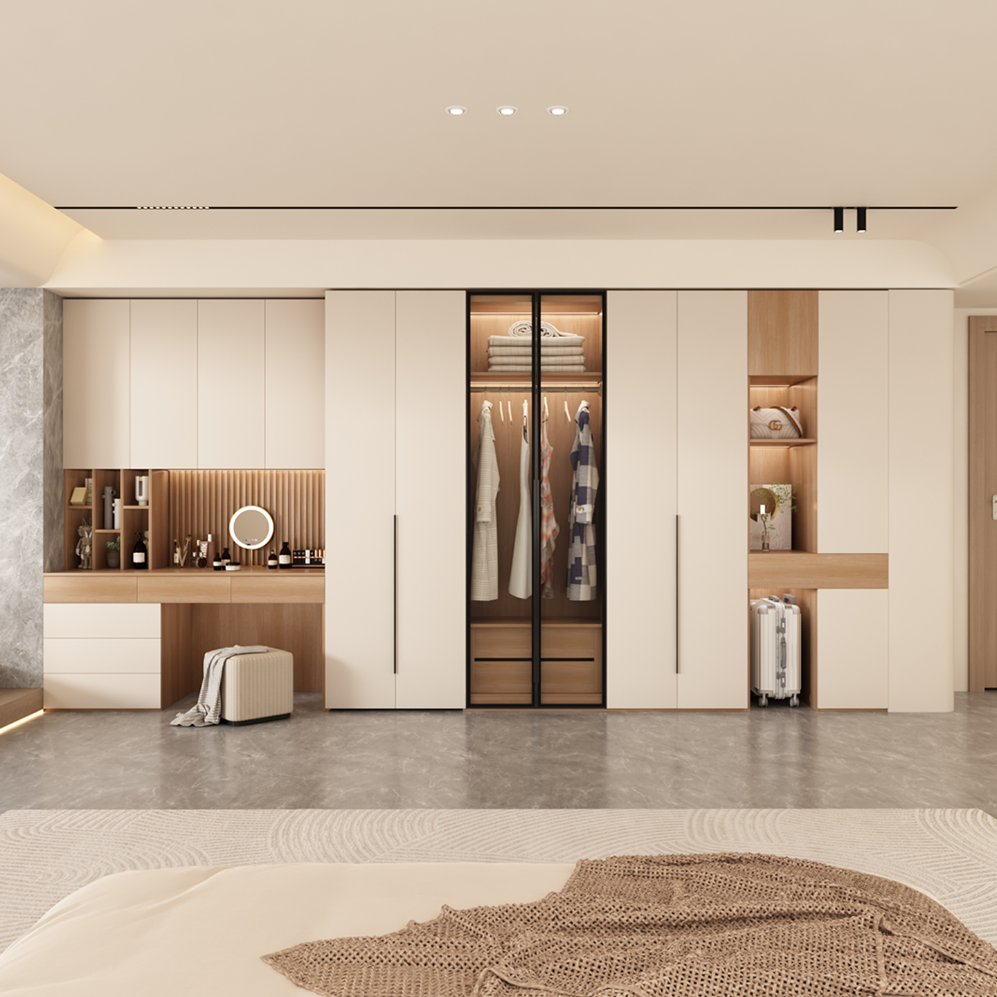 衣柜新款2025爆款法式奶油风