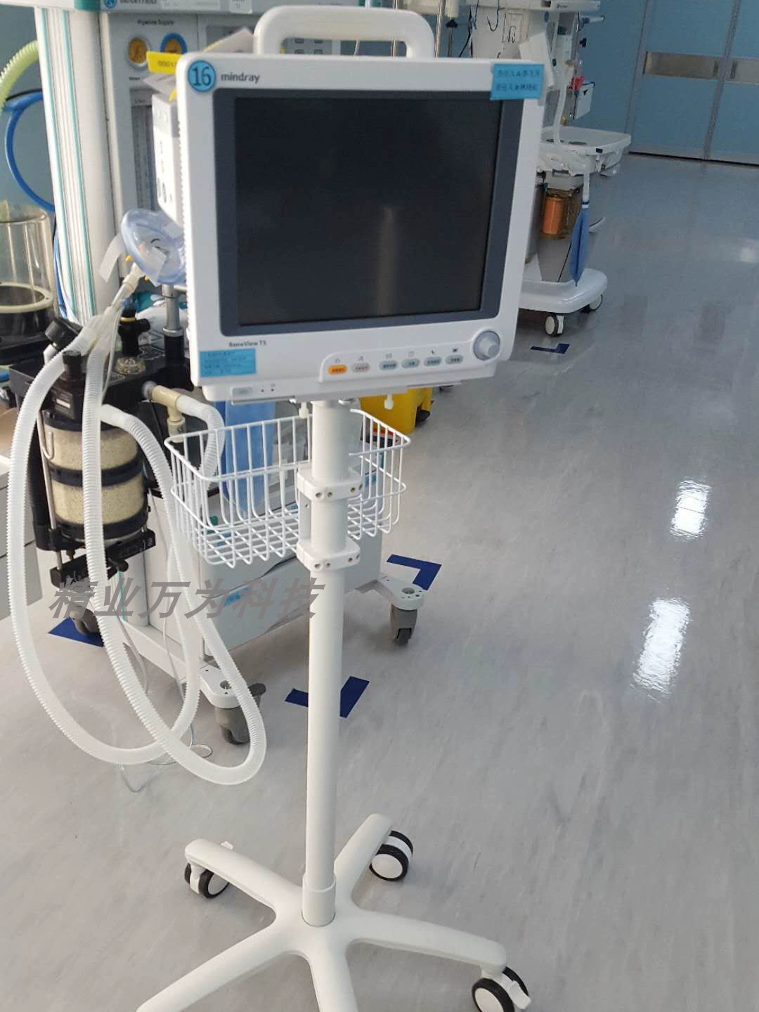 迈瑞宝莱特科曼理邦监护仪用移动推车支架 仪器推车 医疗设备支架