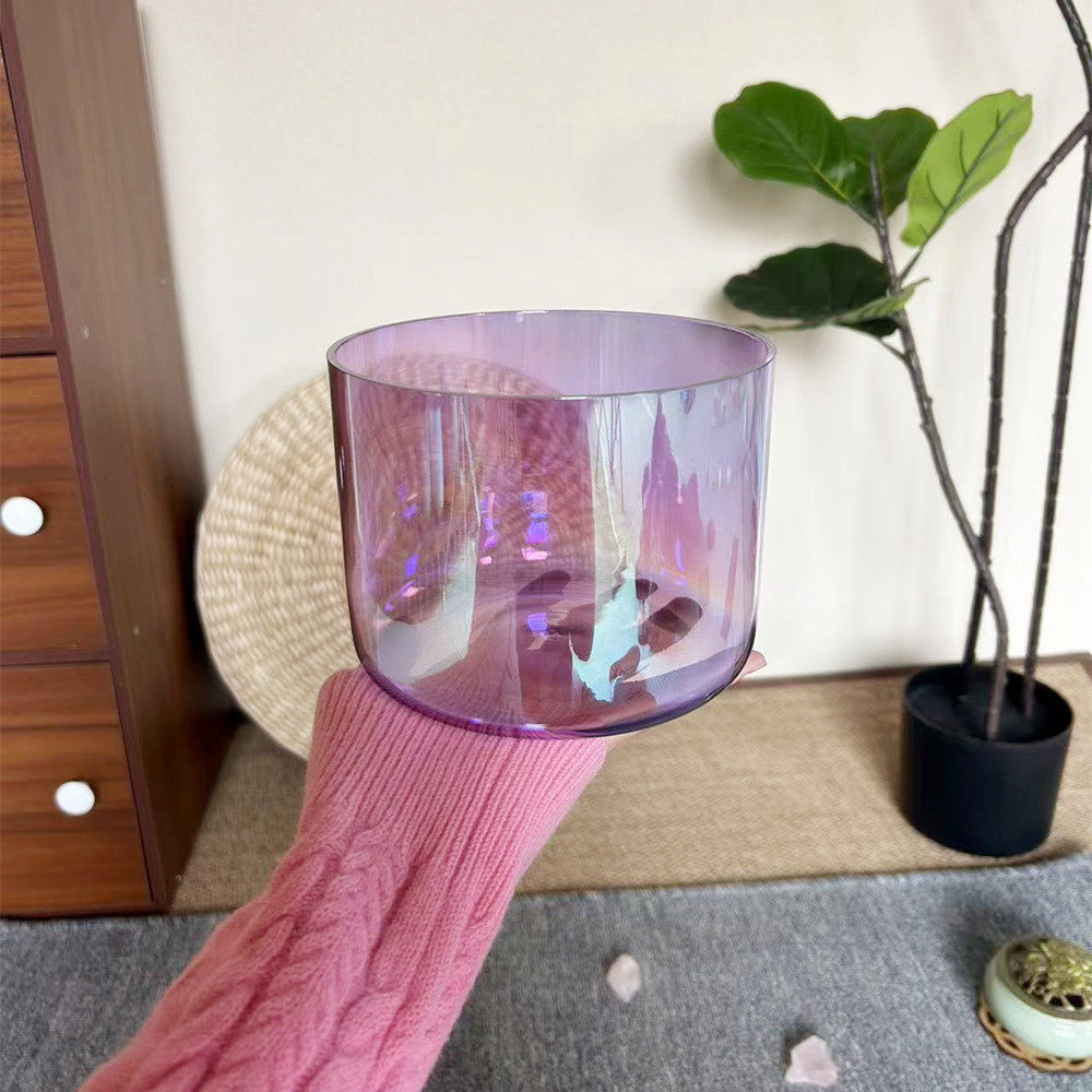 炼金水晶钵静心音乐碗透明钵乐器