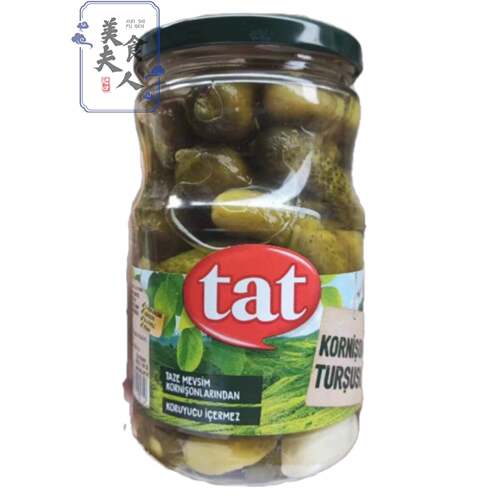 TAT塔特醋渍黄瓜青瓜蔬菜泡菜 pickled cucumber 680g土耳其进口