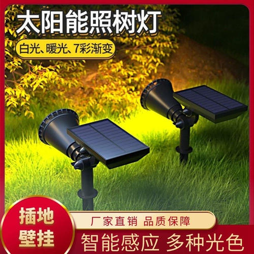 Дорожный светильник на солнечной энергии для беседки, садовые фонари для загородного дома, светодиодный разноцветный уличный фонарь