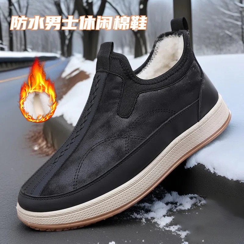 冬季绵羊毛加绒加厚保暖雪地靴