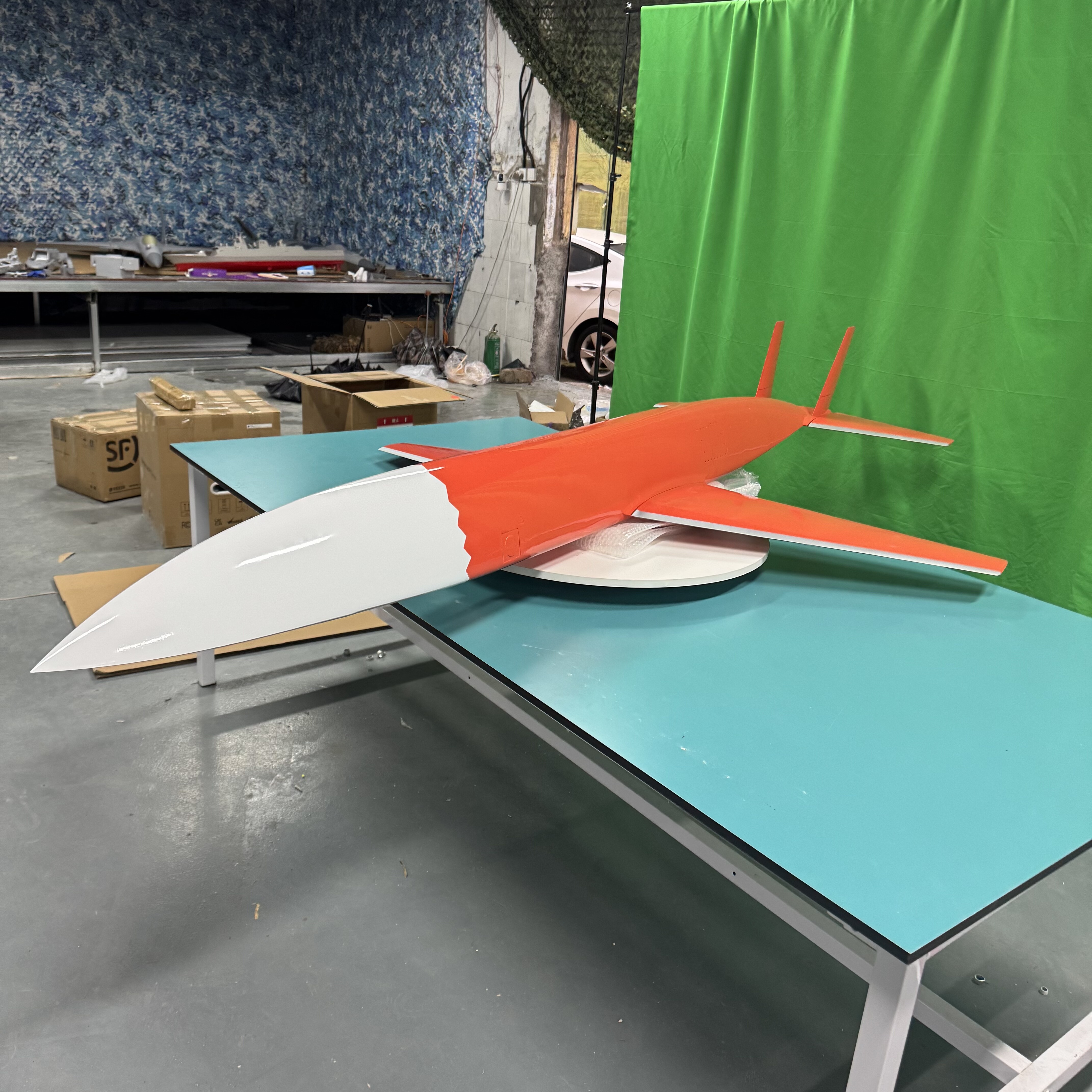 高速靶机模型静态模型展厅展览大型无人机定制模型航空飞机模型