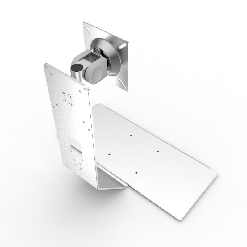 标煜显示器支架紧贴墙面固定