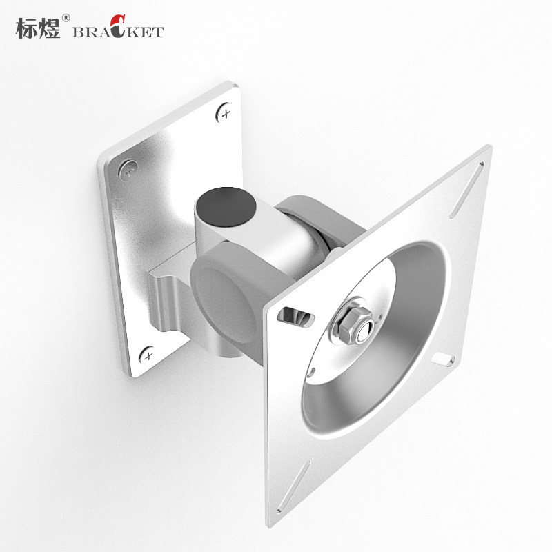 显示器墙壁支架可调节旋转挂架台式电脑屏幕挂上墙铝合金vesa架子