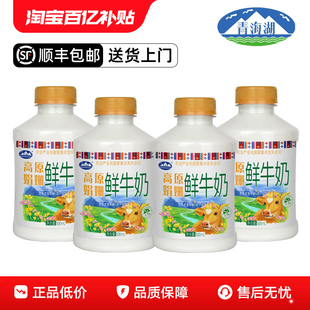 【顺丰】青海湖高原娟姗鲜牛奶500ml优质乳蛋白3.8g巴氏杀菌低温