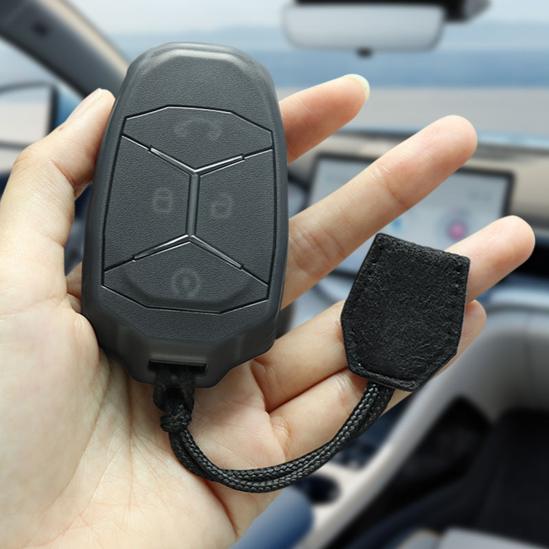 领克磨砂透黑全包防摔钥匙套