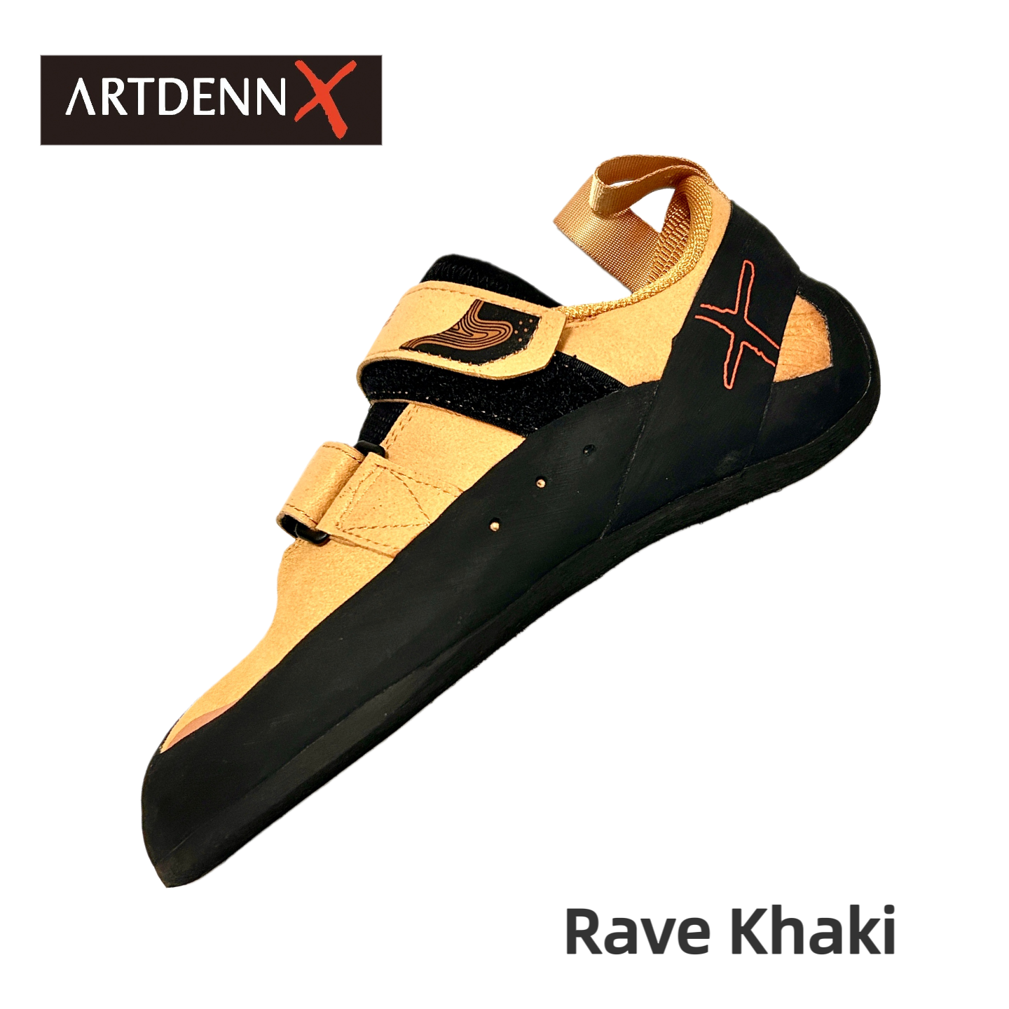 ARTDENNX攀岩鞋Rave专业室内男女抱石训练鞋入门透气初学者攀岩鞋