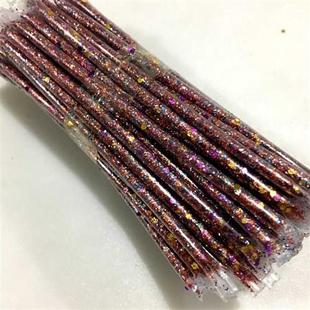 发廊新娘新郎盘发用品彩色金粉亮片粉七彩条影楼拍照摄盘头发彩粉