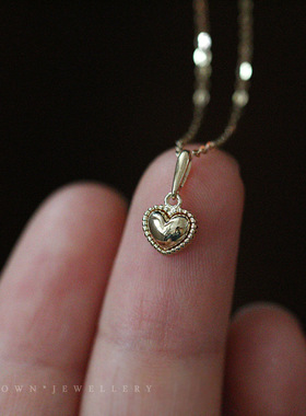 925纯银项链女可爱气质优雅