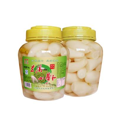 兰溪玉格格山椒泡椒小萝卜酸辣爽脆泡菜【玉格格小萝卜1000g/罐】