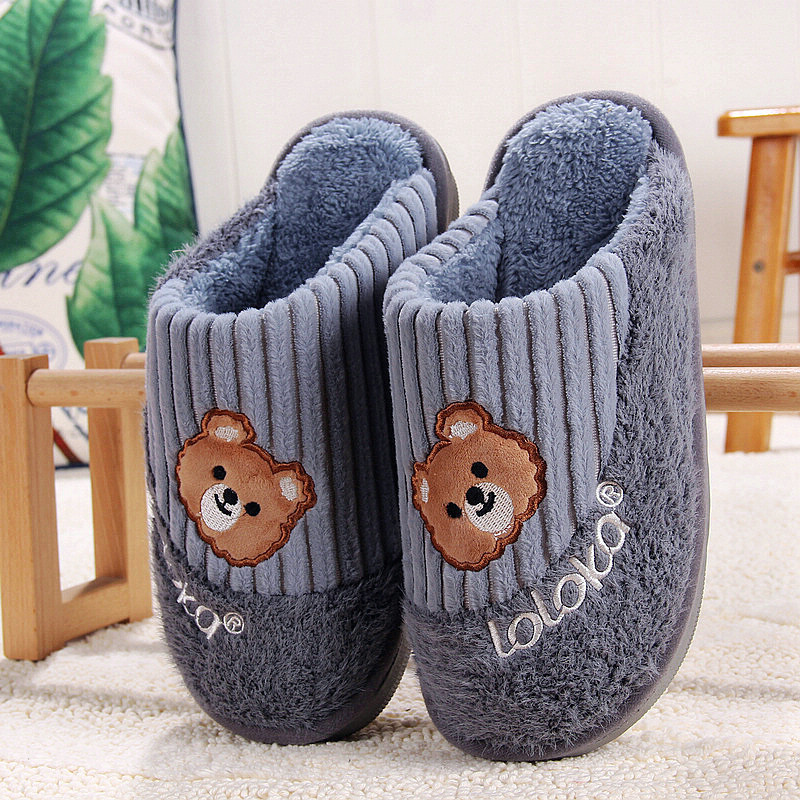 路路佳包跟棉拖鞋保暖防滑居家用