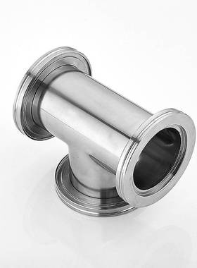 新款真空三通 真空弯头 ISO63 ISO80 ISO100 快装三通 快装弯头包