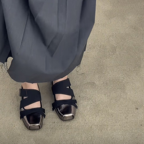 超舒适厚底新款休闲运动芭蕾舞鞋