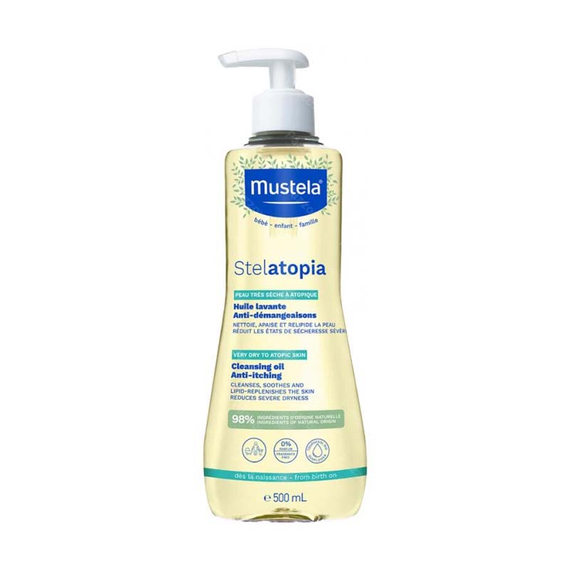 法国妙思乐Mustela思恬雅沐浴油500ml 3401300090 效期2027-10