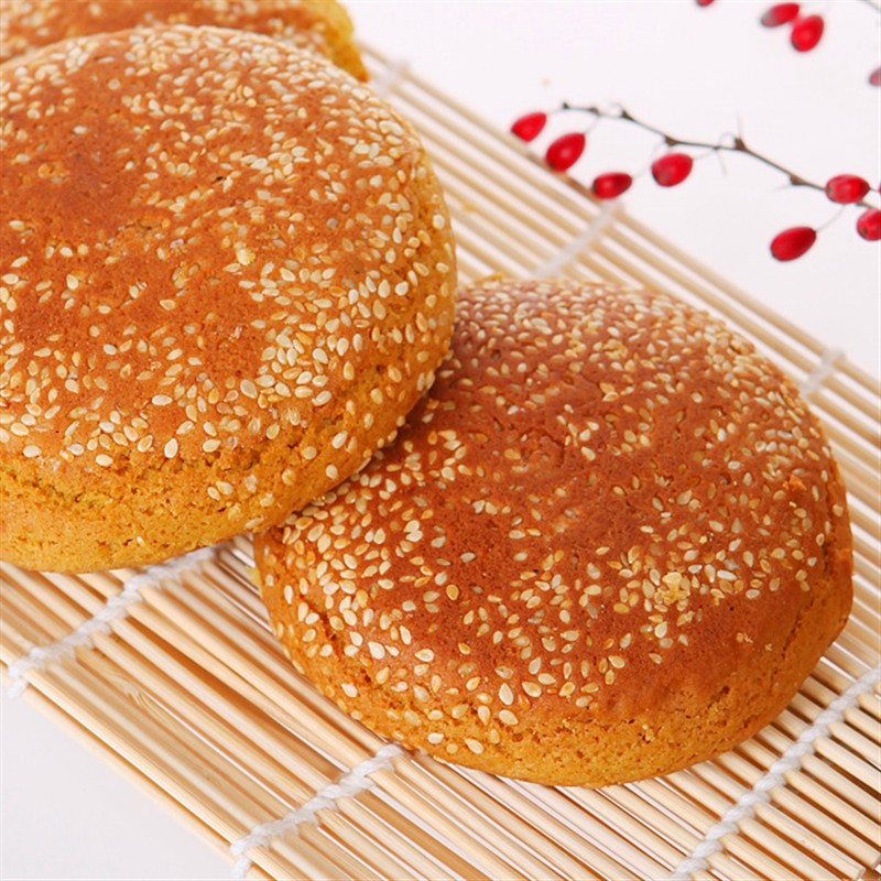 山西特产鑫苗太谷酥饼70g*30袋独立包装整箱传统糕点原味红枣袋装