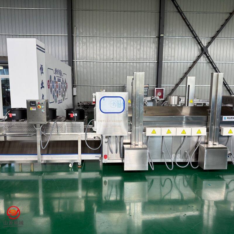 小型腐竹片油炸机  自动化脆皮豆腐干油炸设备 薄脆油炸机器