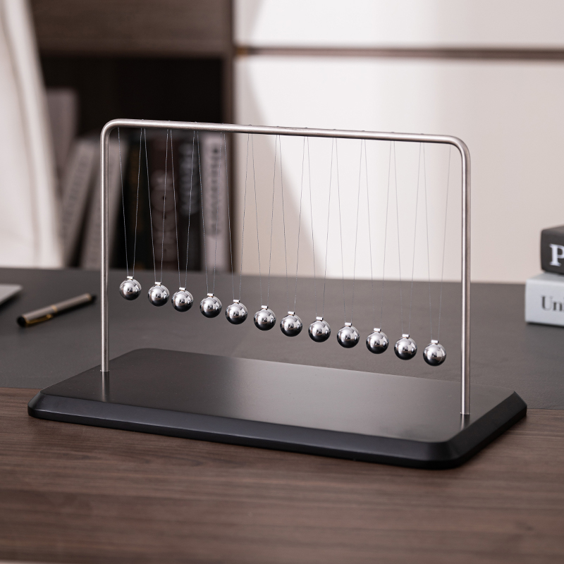 牛顿摆件撞球解压反重力摆球