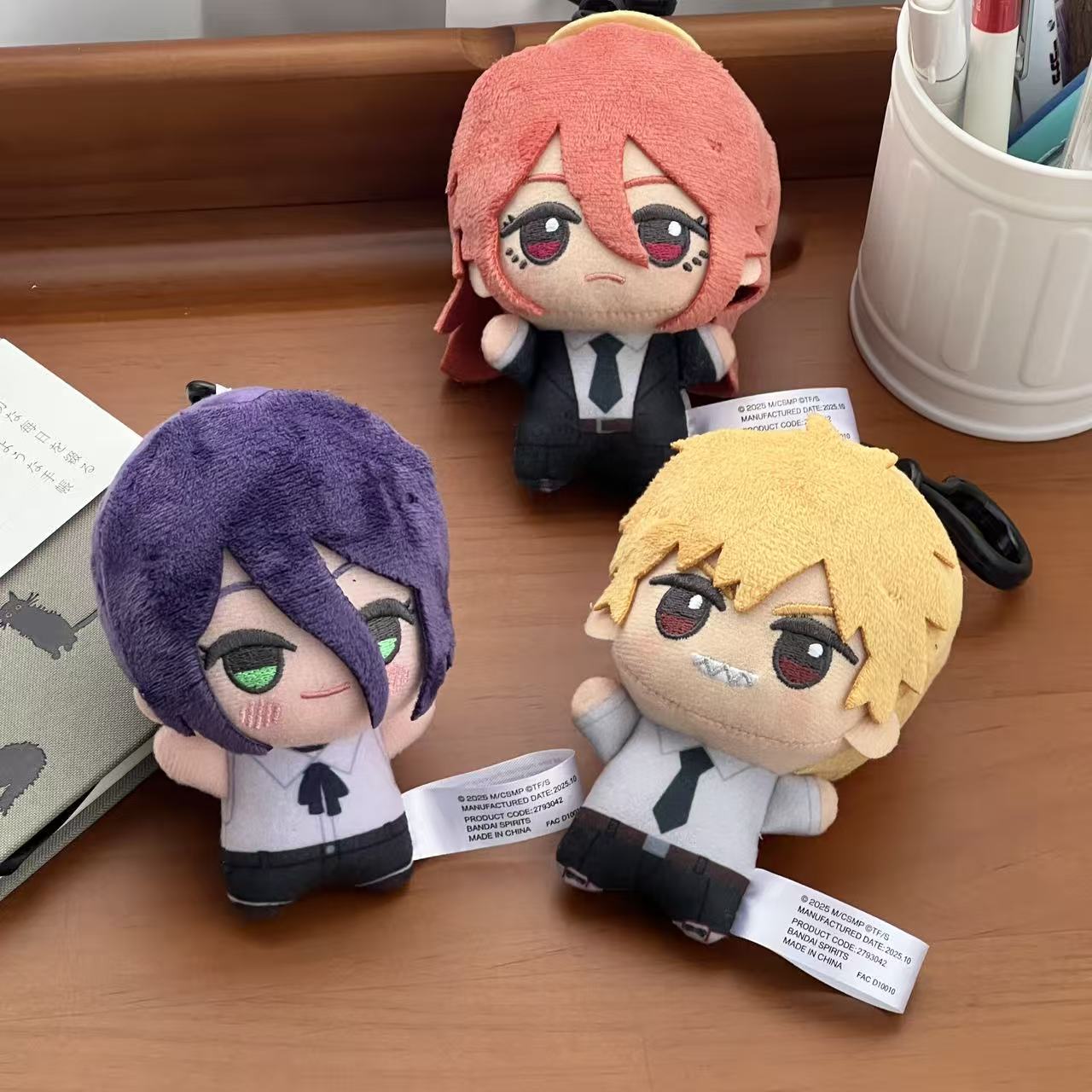 电锯人剧场版蕾塞篇周边毛绒公仔挂件早川秋天使恶魔电次毕姆玩偶