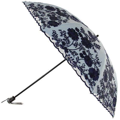 好梦太阳伞防晒防紫外线女蕾丝刺绣双层雾面胶折叠遮阳晴雨0231