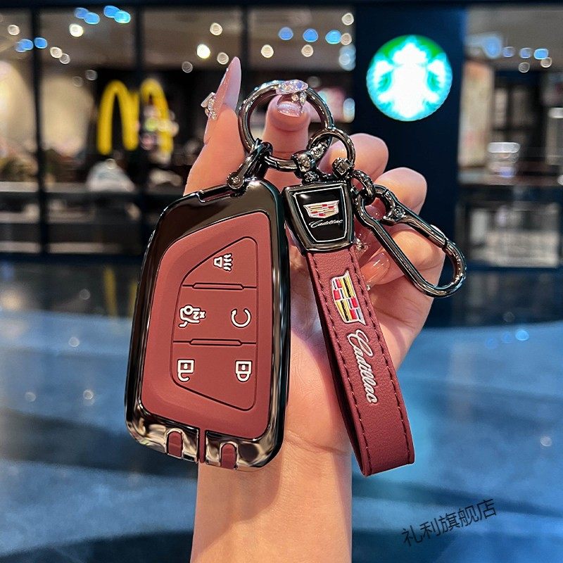 2026新凯迪拉克ct5钥匙套25款xt5汽车xt4专用ct6高级感xt6壳xts扣