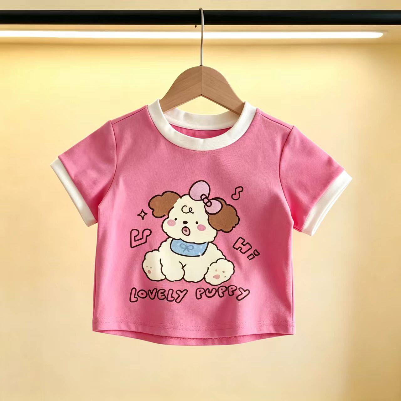 夏季新款卡通洋气可爱女童宝宝