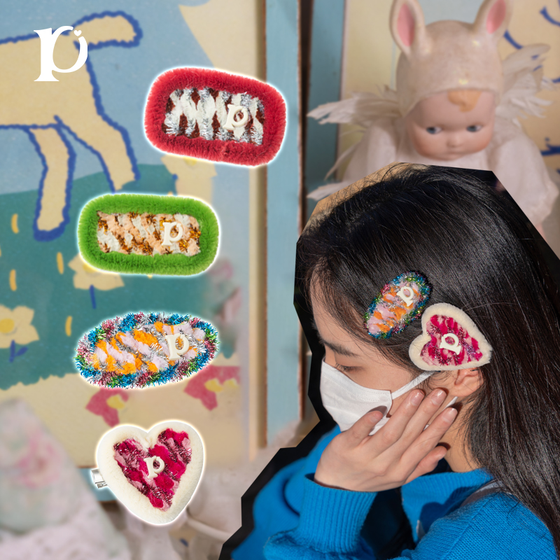 【赵昭仪同款】puui原创生活发夹发饰手工可爱鸭嘴夹刘海夹ins