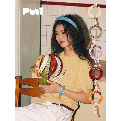 Puui噗又原创共情系列发饰侧边夹潮流可爱发卡发夹刘海发箍发圈女