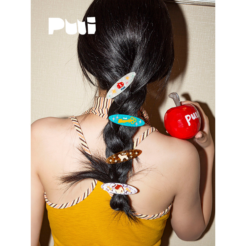 【赵昭仪管乐李嘉琪同款】puui甜美可爱发夹精致小众刘海夹侧边夹