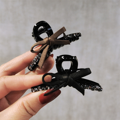 水钻刘海抓夹小号蝴蝶结抓夹