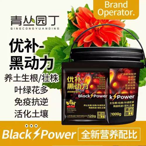 黑动力多元素活化剂抗逆花卉