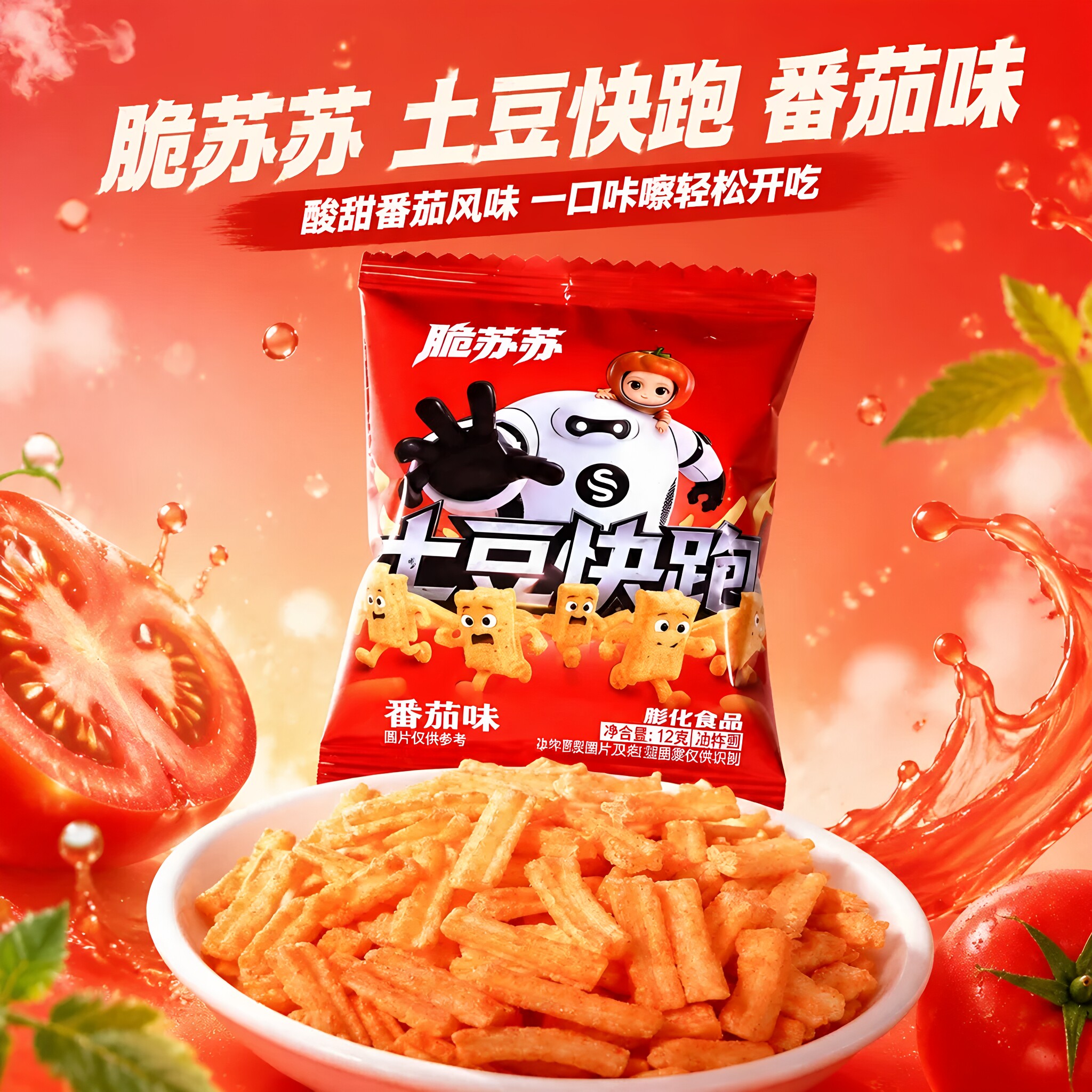 商用椒盐土豆条独立装