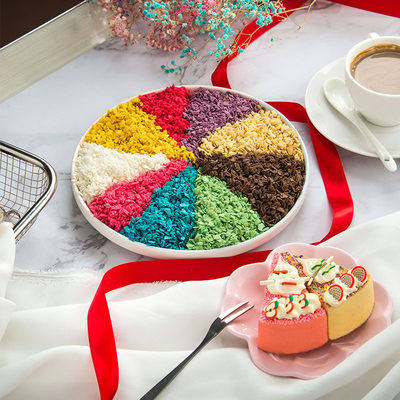 巧克力麦脆片蛋糕装饰麦片碎糯米果原料粒粒脆冰激