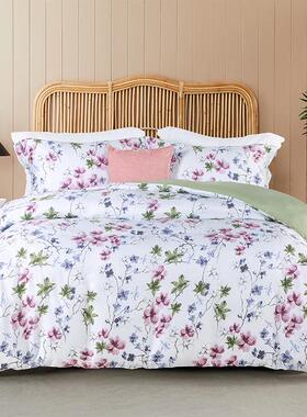 那木全棉磨毛四件套纯棉床单被套床笠款床上用品秋冬加厚款