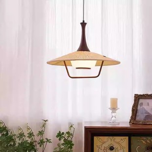 LIJU北欧复古餐厅吊灯中古vintage卧室床头日式 侘寂风民宿小吊灯