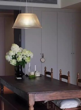 Flos Romeo Moon餐厅吊灯设计师法式创意吧台卧室书房中古玻璃灯