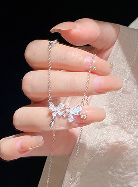 梦幻蝴蝶项链女款轻奢小众设计