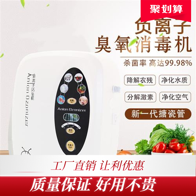 活氧机果蔬解毒机家用负离子净化空气消毒机除甲醛杀菌臭氧发生器