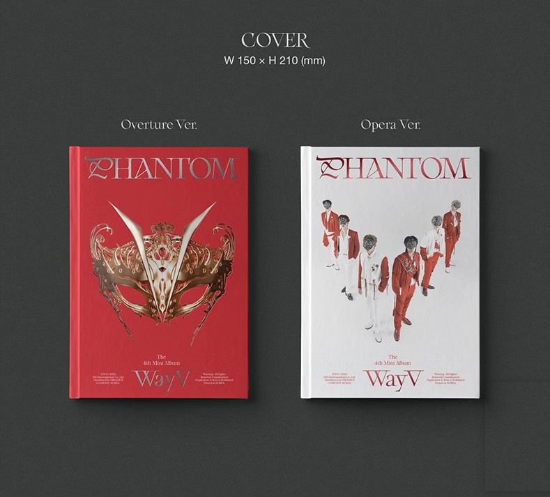 官方正版威神V Wayv专辑 迷你四辑 Phantom 车载CD+小卡 版本可选