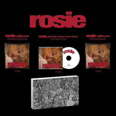 现货ROSE朴彩英个人专辑solo2 rosie 官方正版周边小卡特典海报