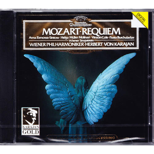 原装进口 Mozart Requiem 莫扎特 安魂曲 卡拉扬 CD 4390232