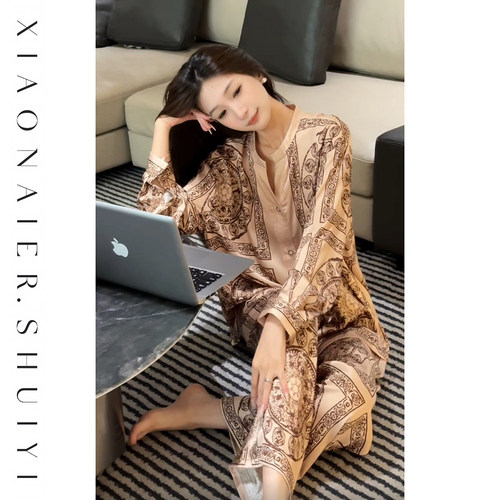【老钱松弛感】松弛高级感2026新款女可外穿睡衣家居服爆款