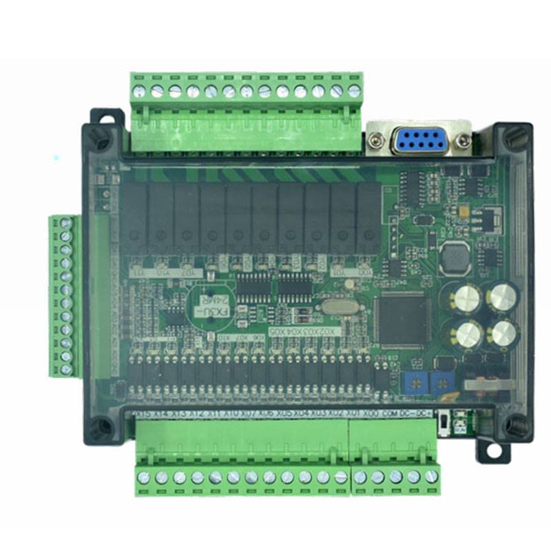 国产 PLC工控板FX3U-24MT MR多路模拟量简易高速输入输出