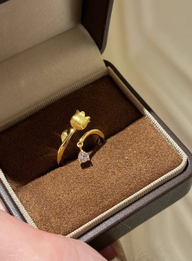 新品时尚轻奢超美灵动铃兰花拉丝