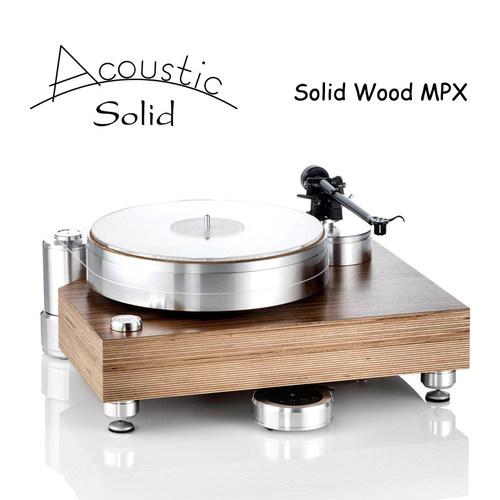 实丽SolidWood黑胶唱机