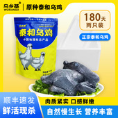 乌乡基正宗江西原种泰和乌鸡母鸡土鸡散养现杀180天625g 只日常装