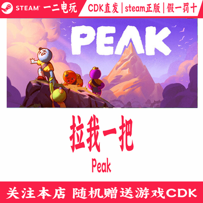 Steam正版PEAK拉我一把CDK激活码数字版游戏