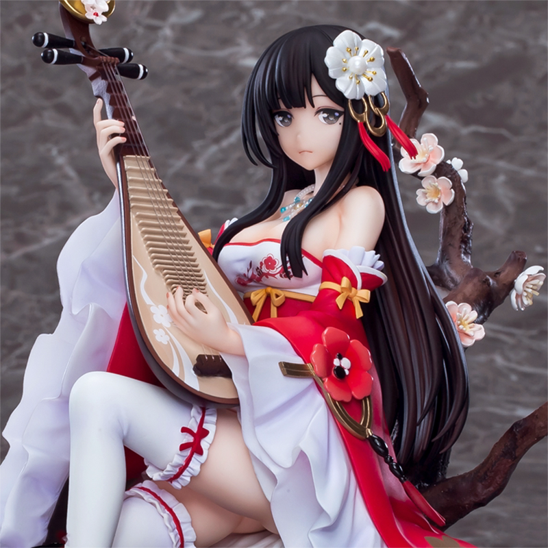 高档古风倾城恋昭君1/7旗袍王昭君手办模型动漫二次元美女摆件礼