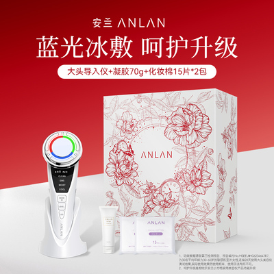 ANLAN安兰冷热导入仪按摩脸部美容仪器面部精华家用提拉冰锤冷敷